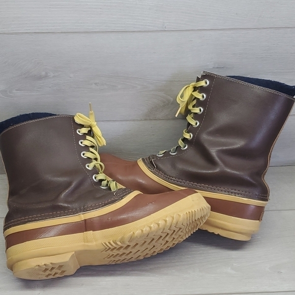 Sorel Mens Outdoor Hiking Duck Comfort Shoes boots Insulated lined sz 11 main image 4